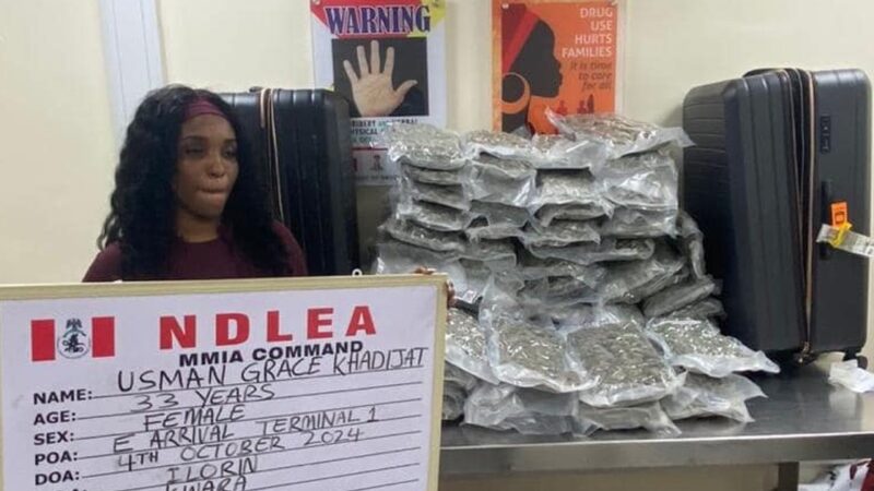 NDLEA detains 2 businessmen, Canadian nurse for drug trafficking